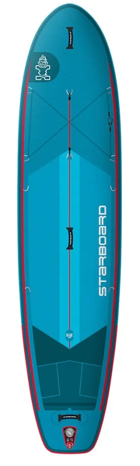 2025 STARBOARD INFLATABLE 10'8" X 33" X 6" iGO DELUXE LITE SUP BOARD WITH PADDLE
