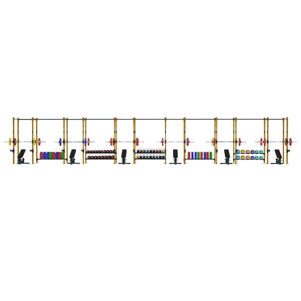 COMPETITION SERIES 11 CELL WIDE RIG WITH STORAGE CS-FR11CW-ST