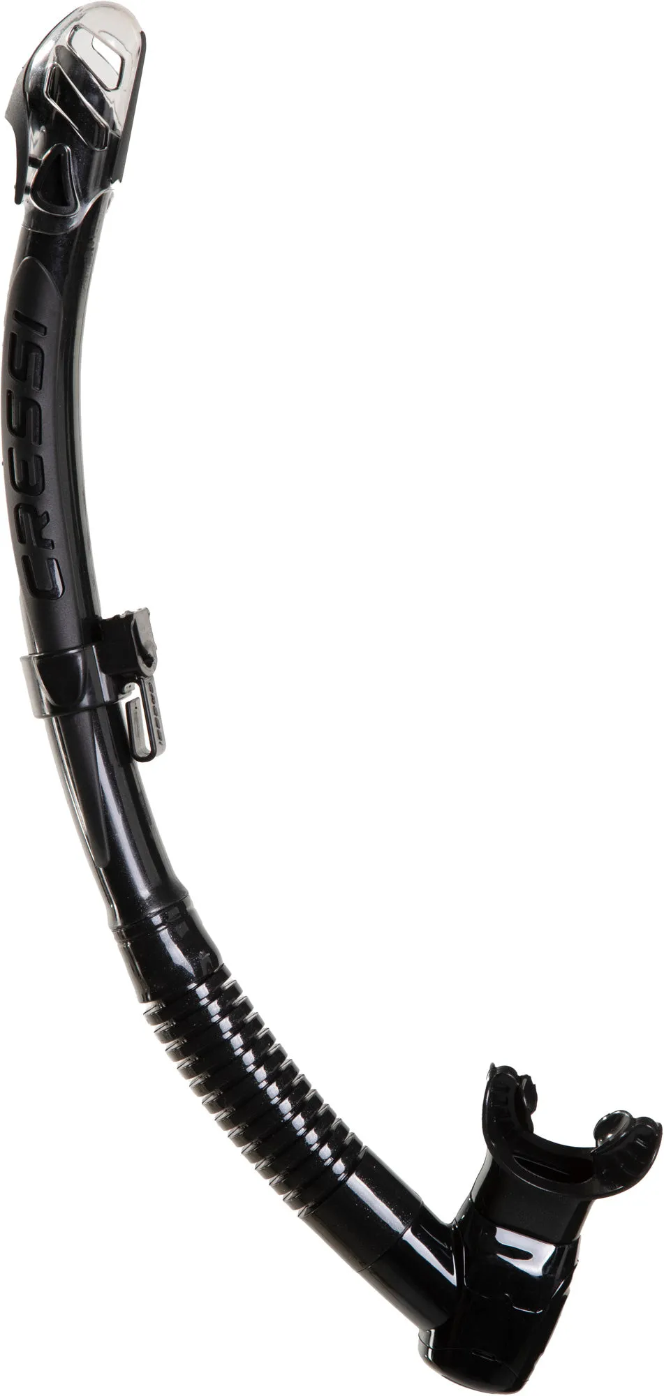 Cressi Corfu Adult Semi-Dry Snorkel for Scuba Diving, Snorkeling and Apnea