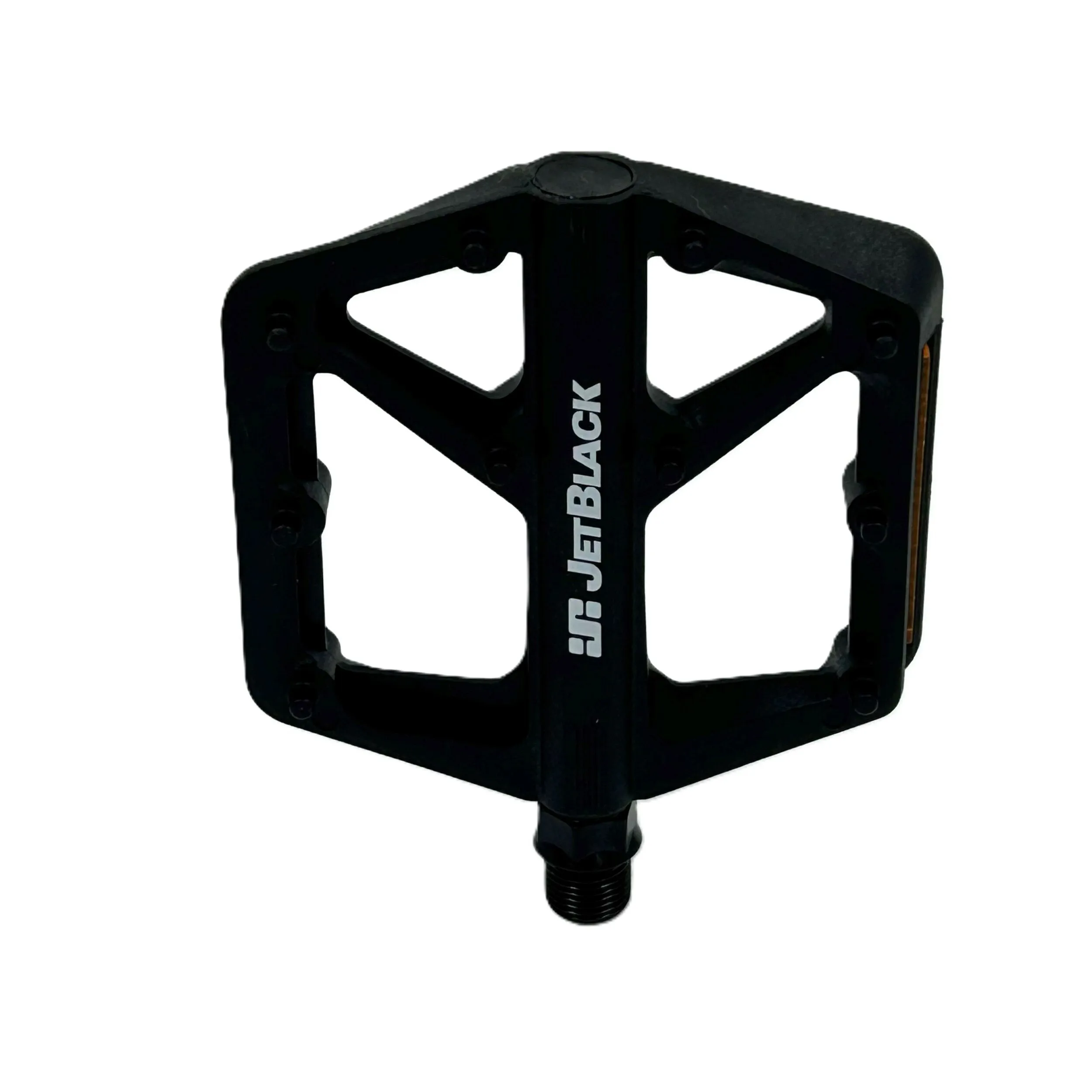 JetBlack ThermoFlat MTB Pedals - Black