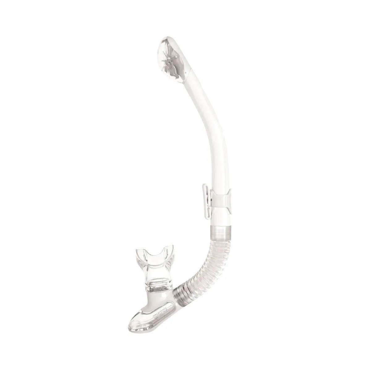 Mares Italian Design Premium Collection Ergo Dry Snorkel - Comfortable Silicone Mouthpiece and Purge Valve for Snorkeling and Scuba