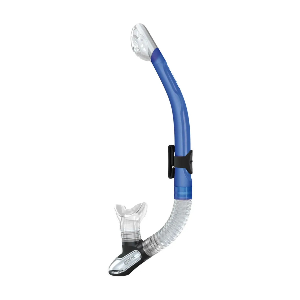 Mares Italian Design Premium Collection Ergo Dry Snorkel - Comfortable Silicone Mouthpiece and Purge Valve for Snorkeling and Scuba