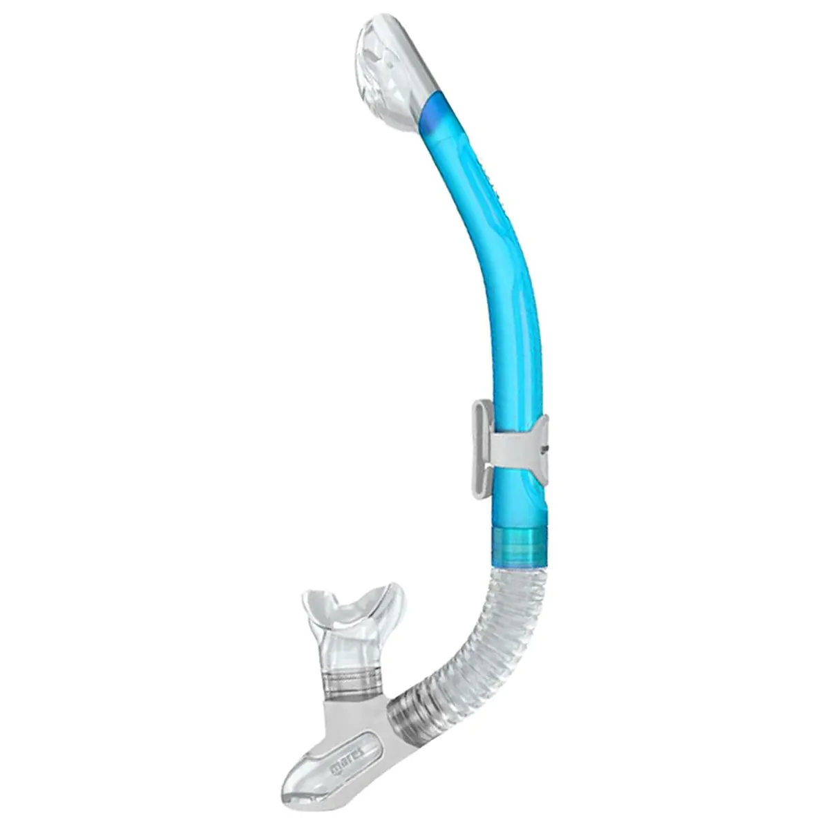 Mares Italian Design Premium Collection Ergo Dry Snorkel - Comfortable Silicone Mouthpiece and Purge Valve for Snorkeling and Scuba