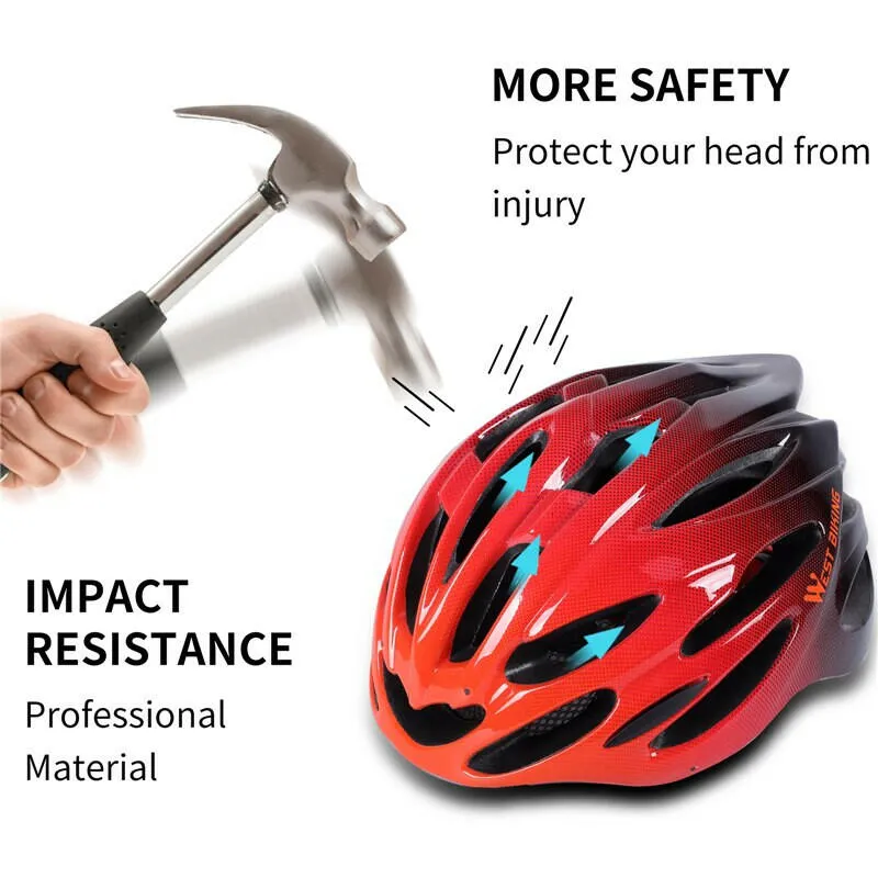 Ultralight Bike Helmet Adjustable MTB Road Bicycle Helmet Cycling Motorcycle Sport Men Women Safety Cap Protection