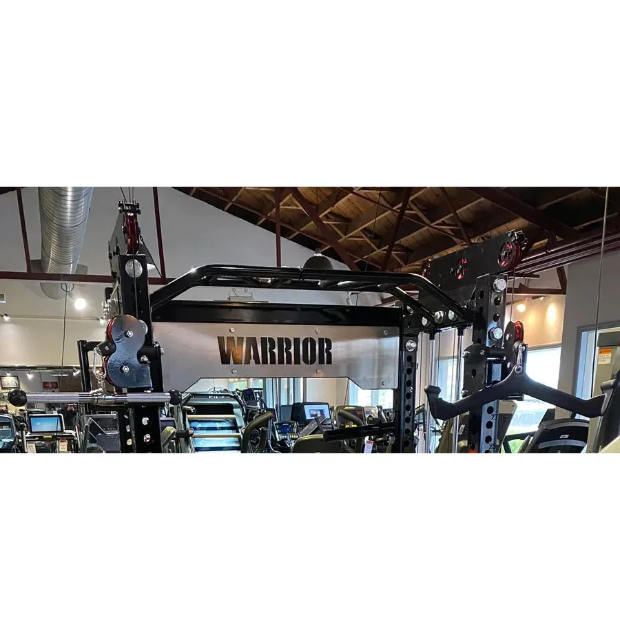 Warrior 1.0 Cable Crossover Pulley Power Rack Gym System